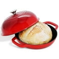 Potted Pans 10in Enameled Cast Iron Bread Pan Baking Dish & Casserole