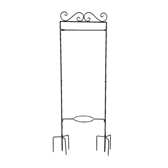 Potted Plant Garden Flag Stand