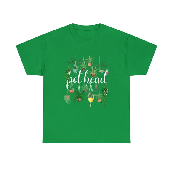 Potted Plant Gardener Pot Head Tshirt
