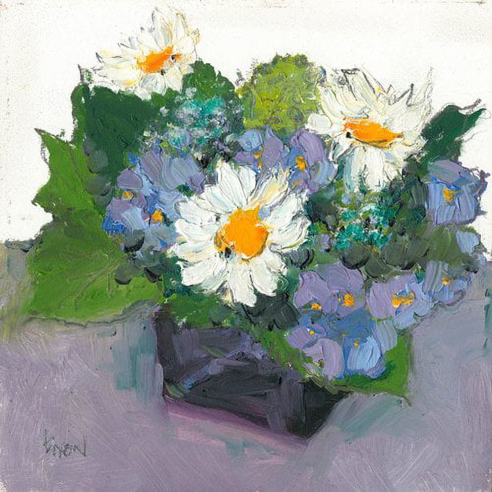"Potted Plant II" Painting Print on Wrapped Canvas
