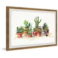 thumbnail image 1 of Potted Plants Framed Painting Print, 1 of 6
