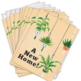 thumbnail image 1 of Potted Plants New Home Housewarming Greeting Cards | 20 Pack Bulk Set (4x6), 1 of 6