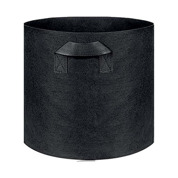Potted Plants Nonwoven Fabric Pots with Handles Heavy Duty Gardening Planter for Potato Tomato Vegetable And Fruits Black Clearance Sale Include:1*Flower pot