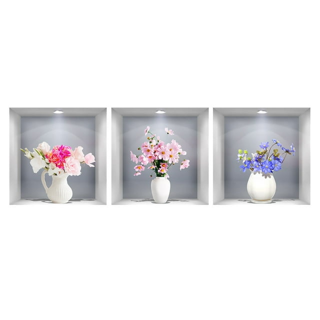 Potted Wall Sticker Removable Mural Decal Art Sticker Decor For Kids