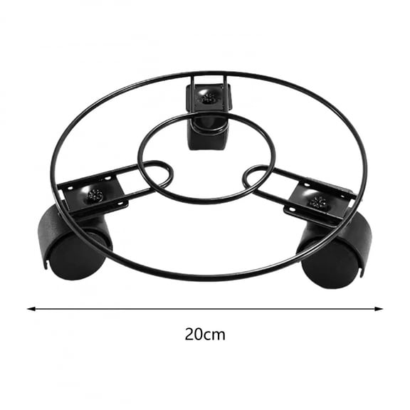 Potted Rolling Plant Stand Holder with 4 Casters Universal 360 Degree Rotating Wheels Multifunctional for Indoor Outdoor Sturdy