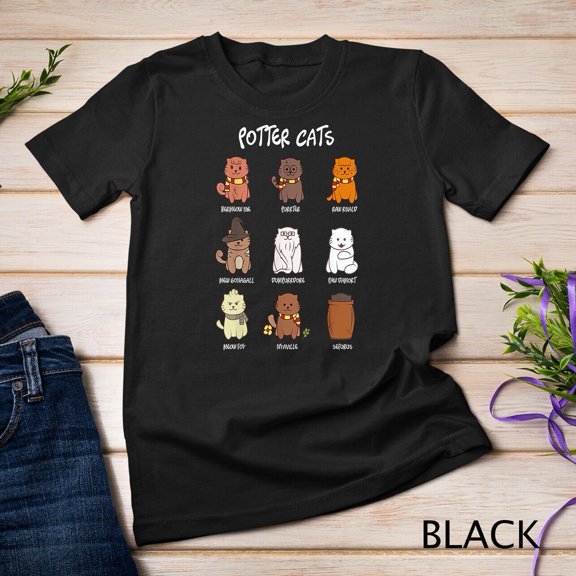 Potter Cats For Cat Lover T-Shirt