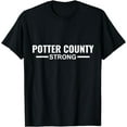 thumbnail image 1 of Potter County Strong Community Strength Prayer Support T-Shirt, 1 of 3