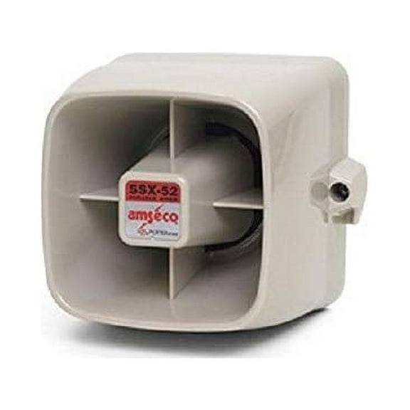 Potter SSX-52 Series 6 to 12 VDC Wall Mount Siren 120dB