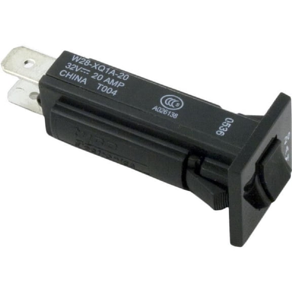 Potter W28XQ1A-20 20A 115V Red Face Breaker