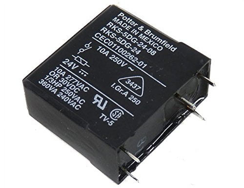 Potter and Brumfield RKS5DG5 5V SPDT 10A PCB Relay CP08SCRN4L