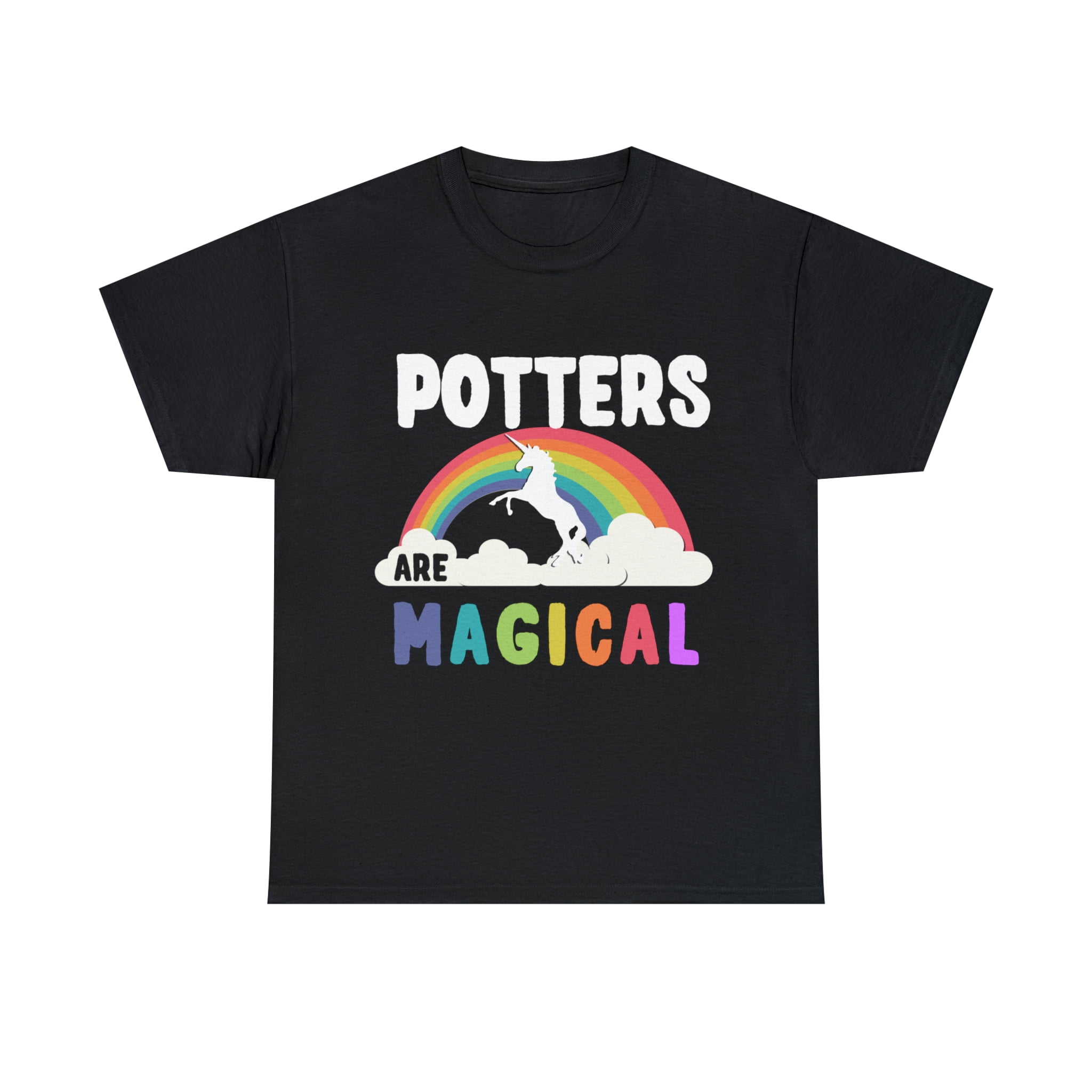 Potters Are Magical Unisex Graphic Tee Shirt