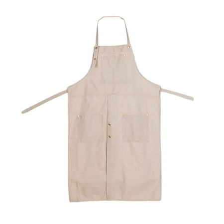 Pottery Apron Full Cover Split Leg Durable Canvas Adjustable Water Resistant