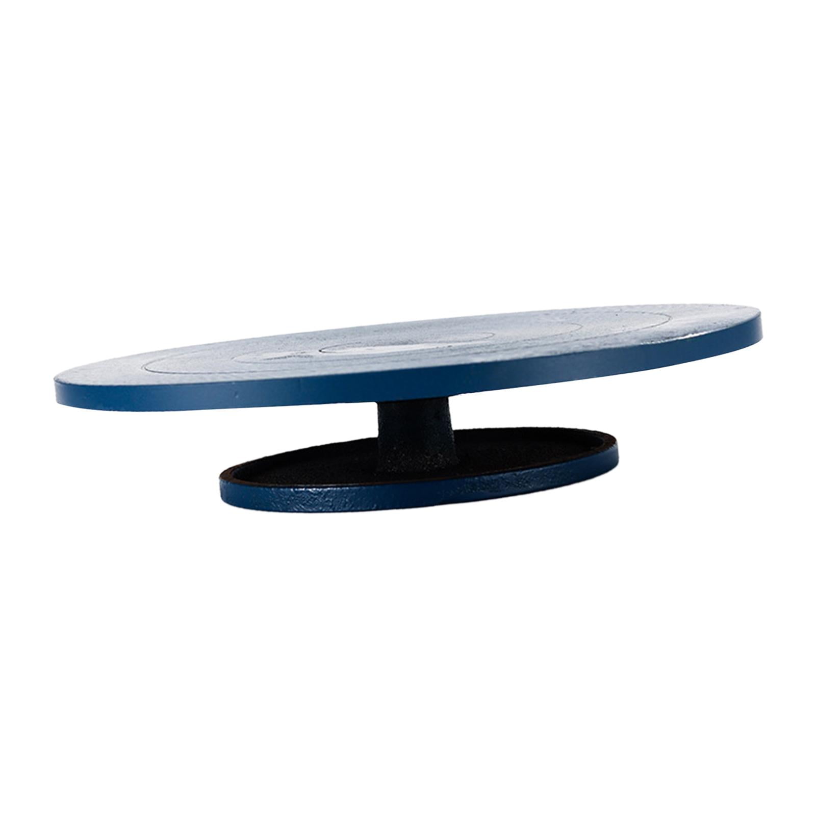 Pottery Banding Wheel Metal Sculpting Wheel with Bearing Stable and Smooth Multifunctional