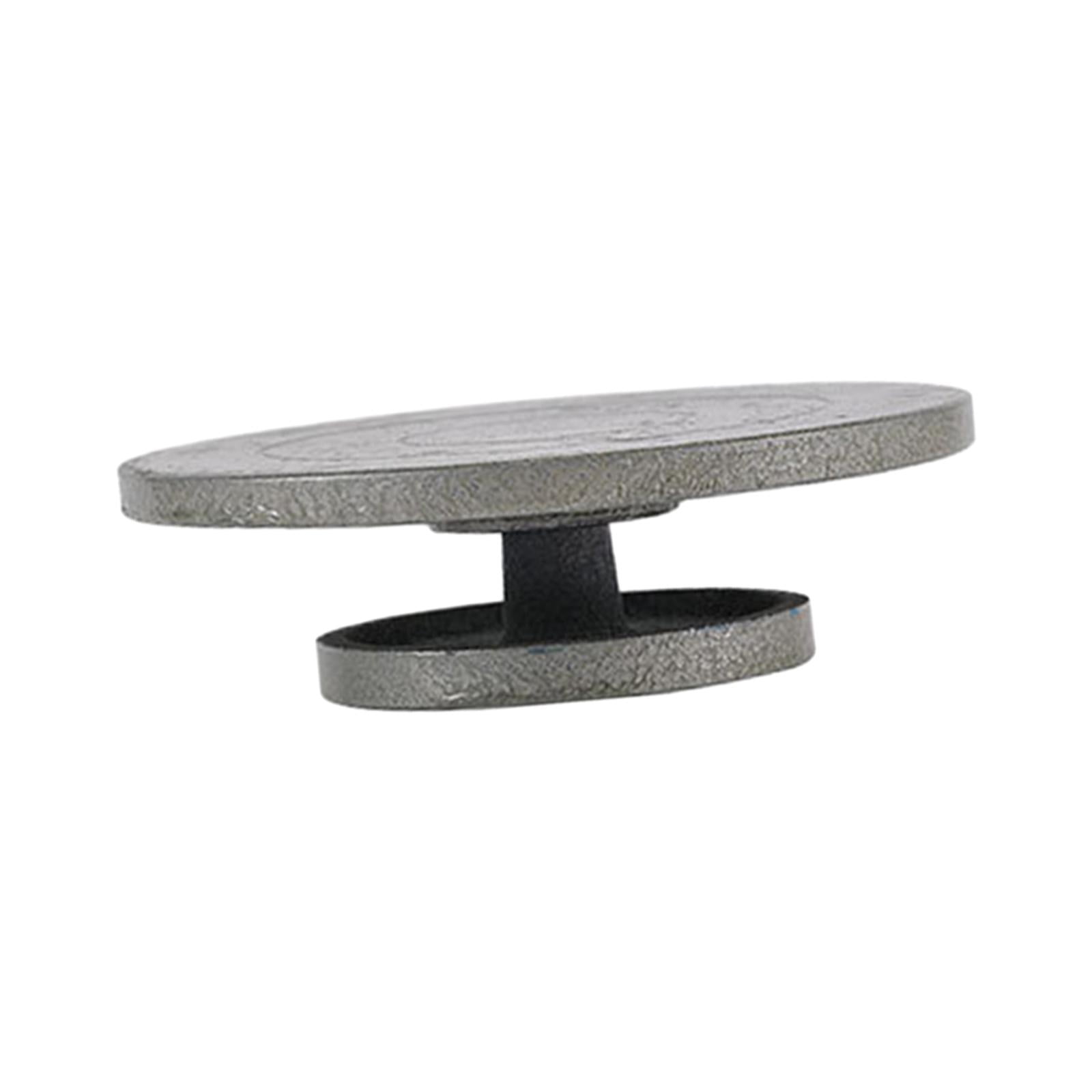Pottery Banding Wheel Sculpting Wheel Metal Construction Pottery Tools Stable and Smooth
