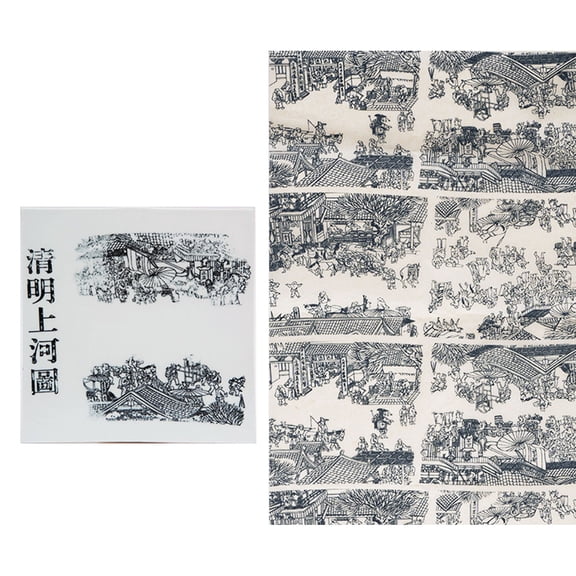 Pottery Ceramic Clay Transfer Paper Ceramic Decals Glaze Underglaze Flower Paper for Pottery Ceramic Clay Art Craft