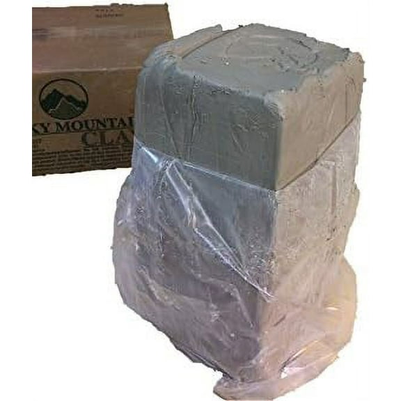 Pottery Clay - 5 LB High Fire White Cone 6-10 Dover - Rocky Mountain Clay