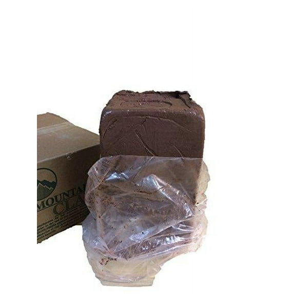 Pottery Clay - 5 lb Terra Cotta Low Fire Cone 06 Red - Rocky Mountain Clay's Red Rock Red Clay