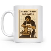 Pottery Lover 11 oz Coffee Mug - For Ceramic Artists Gift