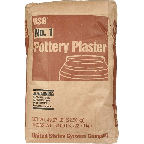 Pottery Plaster, 50 Lbs.