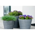thumbnail image 1 of Pottery Pots Natural Bucket Round Planter Pot Indoor Outdoor Fiber Stone Planter Box 27 Inches - Large - 27" 27" x 27" x 24" - Grey, 1 of 5