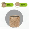 thumbnail image 1 of Pottery Pots USA Inc. Pottery Pots Zayn Bamboo Indoor Outdoor Round Planter, Natural Finish 14.6" x 14.6" x 14.3", 1 of 5
