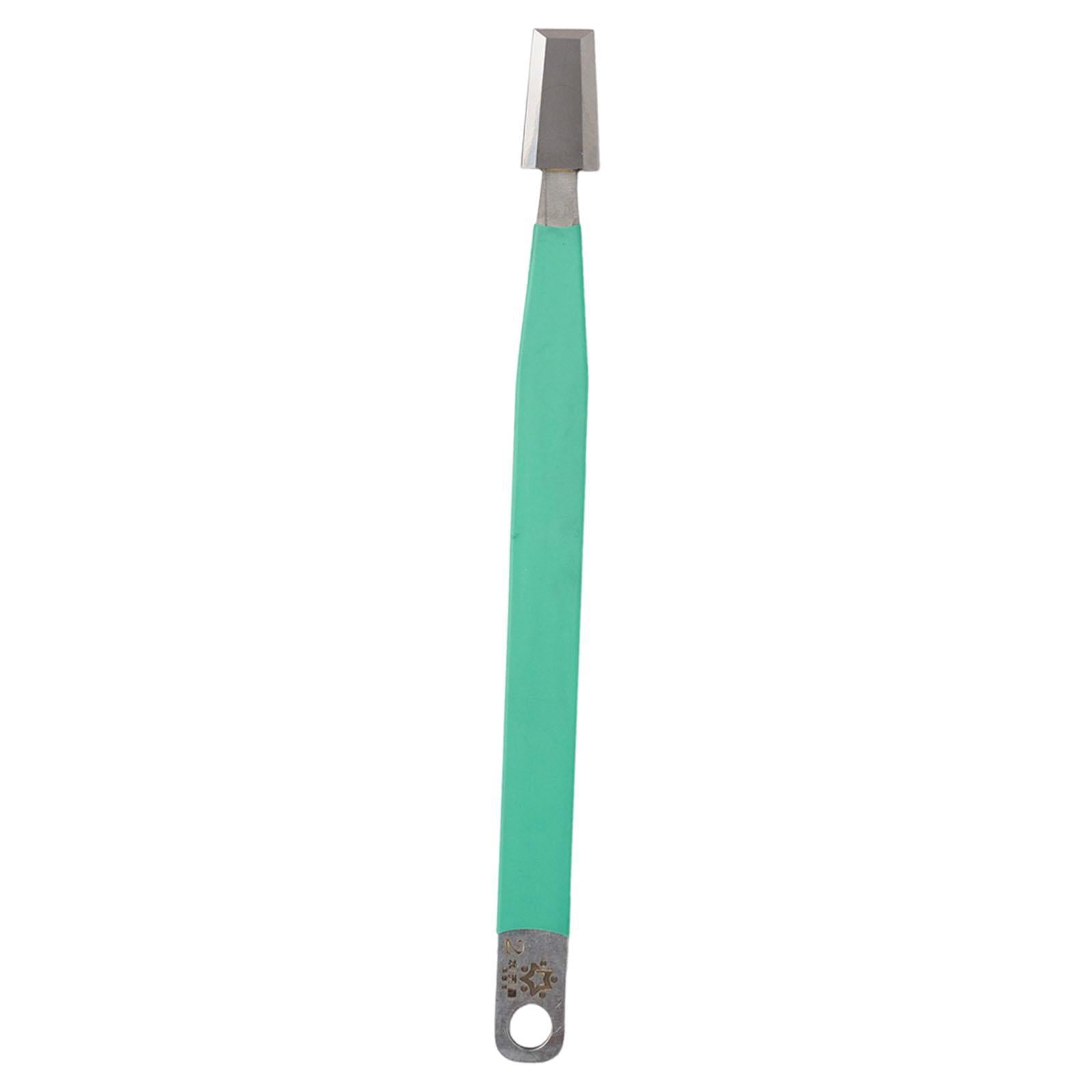 Pottery Sculpting Clay Modelling Tool Trimming Knife Tungsten Steel Ergonomic Handle for DIY Ceramic Artists