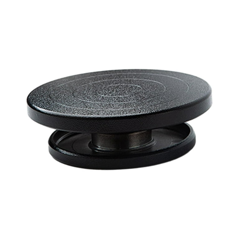 Pottery Sculpting Wheel Pottery Turntable Reusable Manual Lightweight Stand Rotate Turntable Cake Turntable for Crafting Clay 15cm, Adult Unisex, Size