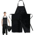 thumbnail image 1 of Pottery Split-Leg Make Ceramic Apron, Long Split-Leg Artist Painting Apron with 3 Pockets for Men and Women, 1 of 6