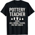 Pottery Teacher Definition Pottery Clay Art TShirt