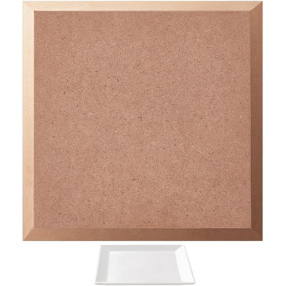 Pottery Tool for Clay Square Pottery Tools Ceramic Plate Forming Tool Handbuilding Dish Plate Slump Tool Dish Pottery Press Tools for Dish Plate Pottery Supplies 9.8x0.6"