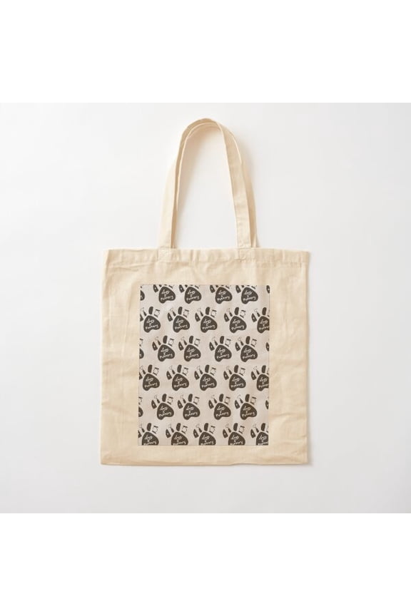Pottery Tools And Dogs Canvas Tote Bags, Reusable Shopping Bag