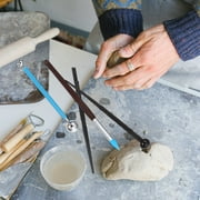 Pottery Tools and Clay Modeling Kit for Kids - Air Dry Sculpting Supplies for Carving and Crafting