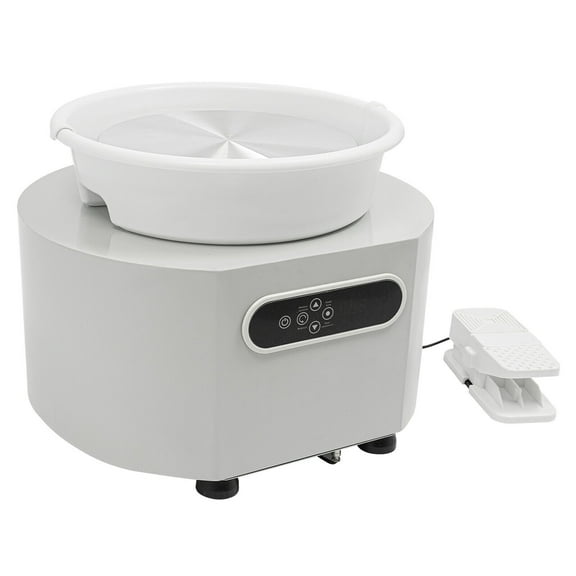 Pottery Wheel 11" Ceramic Wheel Machine Lift Legs Foot Pedal Tool Kit