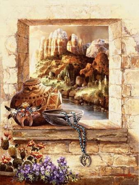 Pottery Window Canvas Art - James Lee (18 x 24)