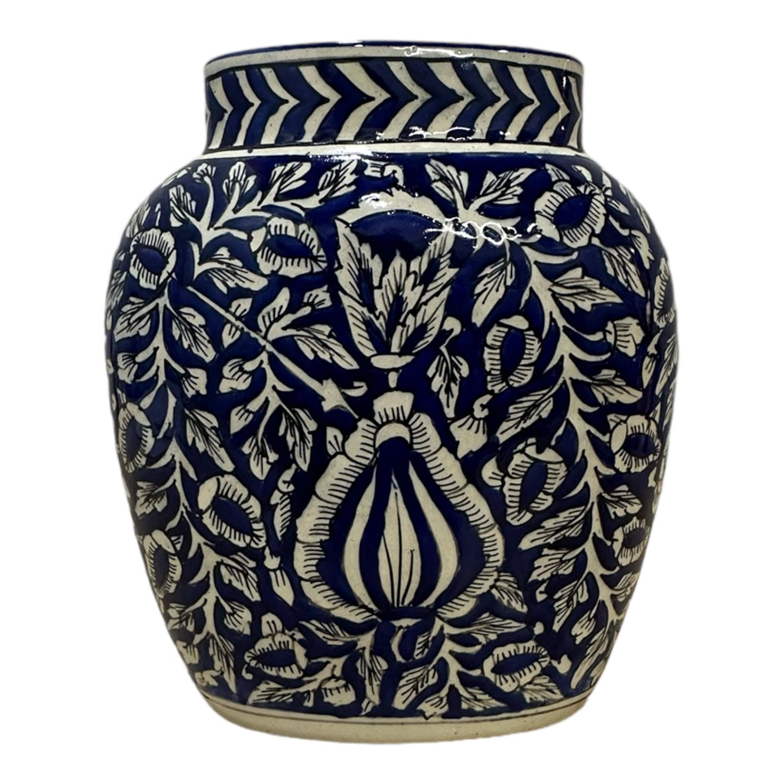 Den Soft Blue Ceramic Vase, 4