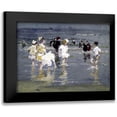 thumbnail image 1 of Potthast, Edward Henry 14x11 Black Modern Framed Museum Art Print Titled - Children on the Beach, 1 of 5