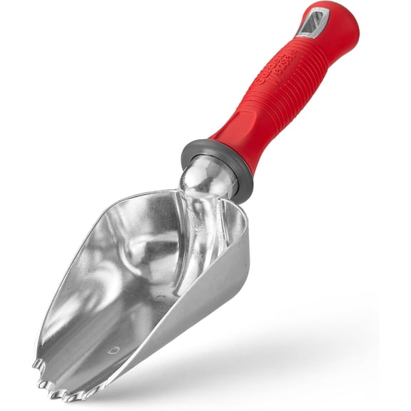 Tivkeber Potting Scoop - Oversized, Heavy Duty Soil Scoop for Planting & Gardening, Hand Digging Tool, Mini Shovel