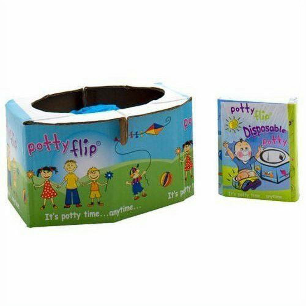 Potty Flip Bathroom Emergency Disposable Kids Training great for  Car Children and Toddler