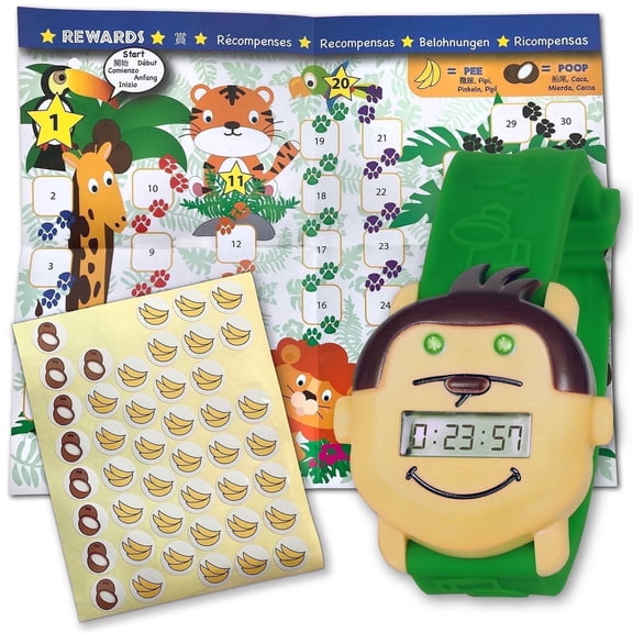 Potty Monkey 188813000599 Training Remainder Watch