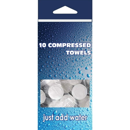 Potty Packs COMPRESSED TOWELS - 10 pack