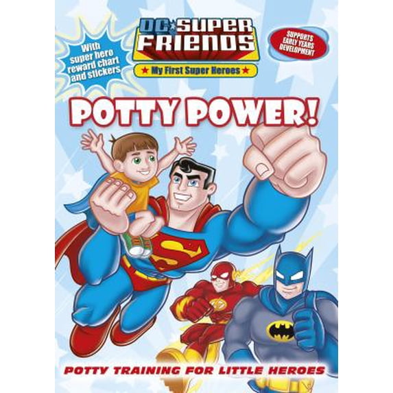 Pre-Owned Potty Power!: DC Super Friends (My First Super Heroes) Paperback - USED