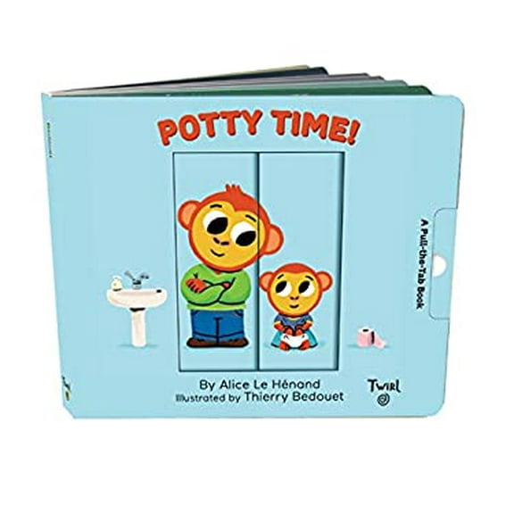 Pre-Owned Potty Time: A Pull-The-Tab Book (Board book) 2745995472 9782745995476