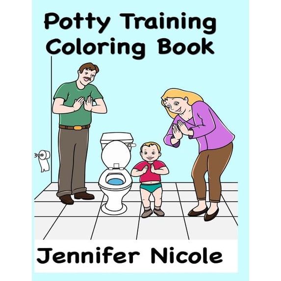 Potty Training Coloring Book, (Paperback)
