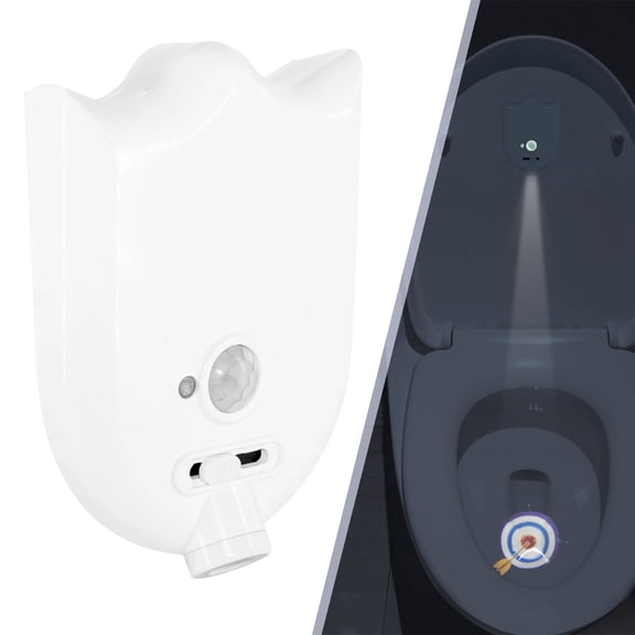 Potty Training Light Motion Sensor Toilet Target Toddler Target Fun Toilet Training Pee Target Toilet Light Projection for Bathroom Fun Gifts Kid Children Toileting Habit