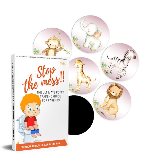 Potty Training Seat Magic Sticker Animal toddler Potty Training