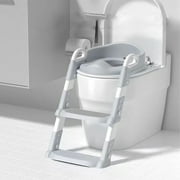 Potty Training Seat for Toddlers – Potty Training Toilet Seat with Ladder and Step Stool, Kids Toilet Trainer Seat, Potty Chair for Boys and Girls