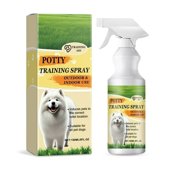 Potty Training Spray for Dogs – Attractant and Behavior Corrector for Indoor & Outdoor Puppy Potty Training, Promotes Clean Habits and Hassle-Free Toilet Training