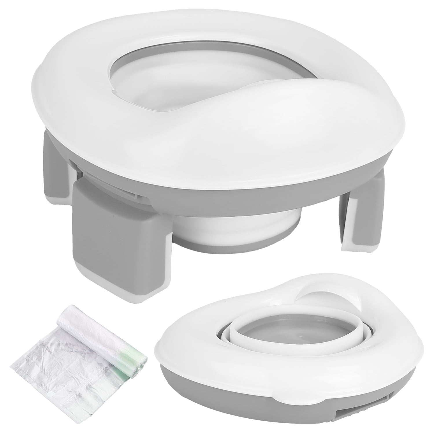 Potty Training Toilet Seat for Toddlers iMounTEK Folding Kids Potty Chair Cover with Splash