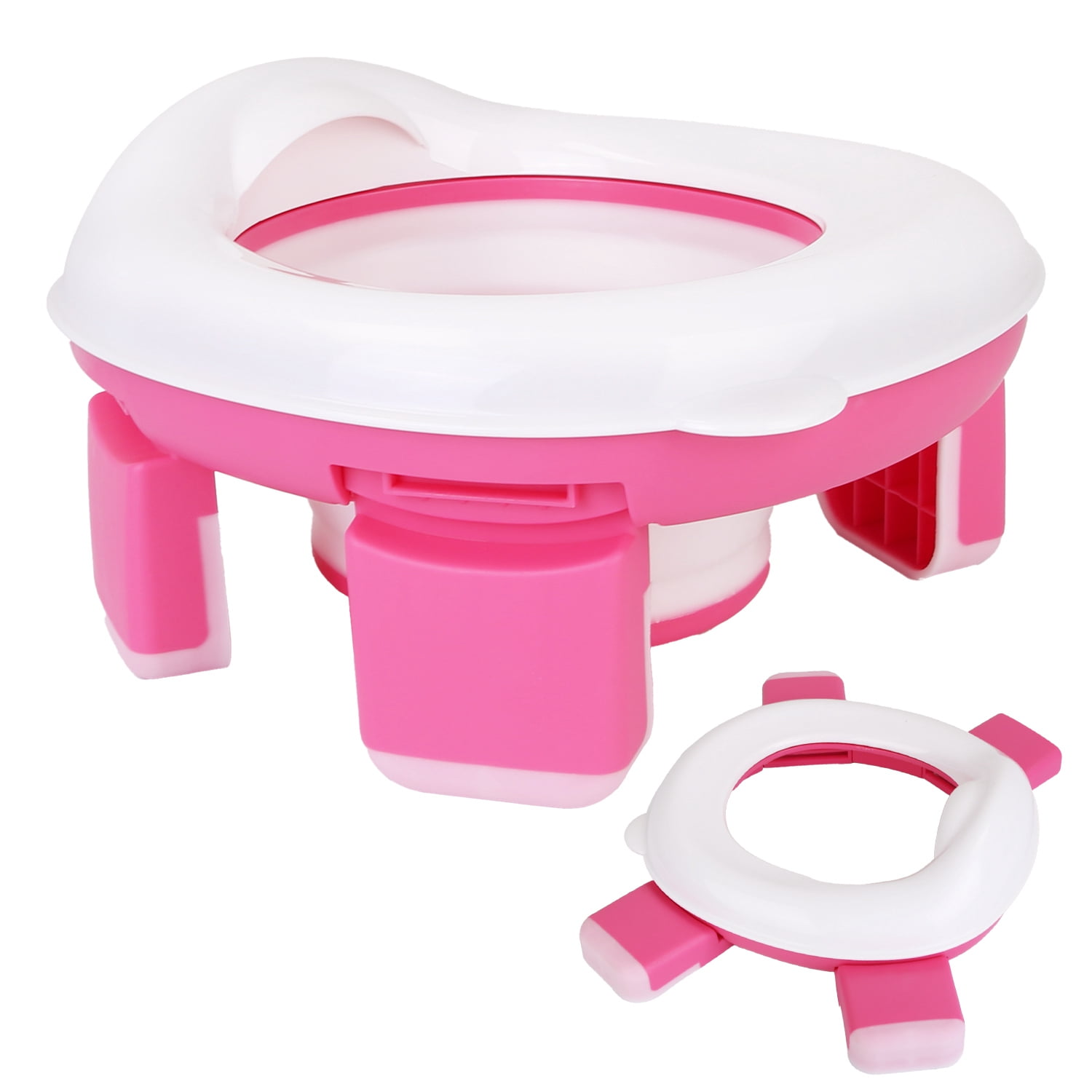 Potty Training Toilet Seat for Toddlers iMounTEK Folding Kids Potty Chair Cover with Splash