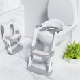 Potty Training Toilet Seat with AntiSlip Step Ladder Toddler Toilet